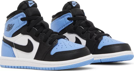 Nike Toddlers Air Jordan 1 Retro High OG Sneakers - 'UNC Toe'