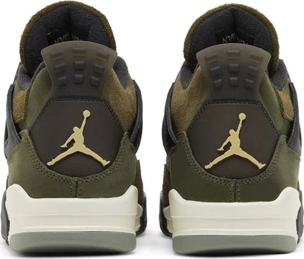 Nike Mens Air Jordan 4 Retro SE Sneakers - 'Craft - Olive'