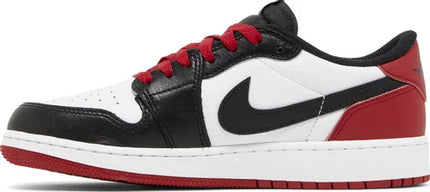 Nike Grade School Womens Air Jordan 1 Retro Low OG Sneakers - 'Black Toe'