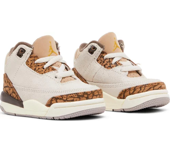 Nike Toddlers Air Jordan 3 Retro Sneakers - 'Palomino'