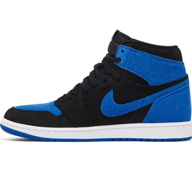 Nike Mens Air Jordan 1 Retro High OG Sneakers - 'Royal Reimagined'