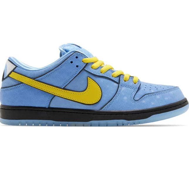 Nike Mens The Powerpuff Girls x Dunk Low Pro SB QS Sneakers - 'Bubbles'