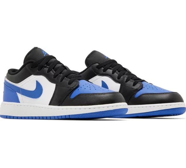 Nike Grade School Womens Air Jordan 1 Low Sneakers - 'Alternate Royal Toe'