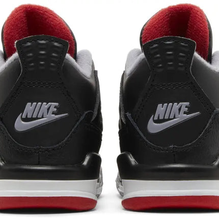 Nike Toddlers Air Jordan 4 Retro Sneakers - 'Bred Reimagined'