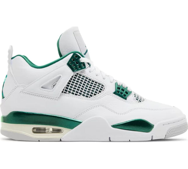 Nike Mens Air Jordan 4 Retro Sneakers - 'Oxidized Green'