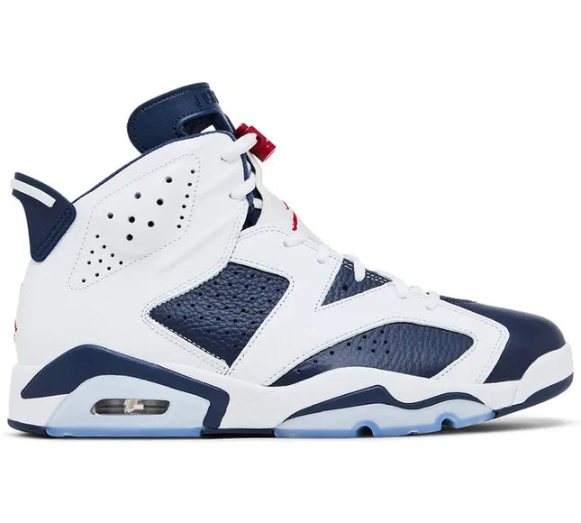 Nike Mens Air Jordan 6 Retro 'Olympic' 2024'