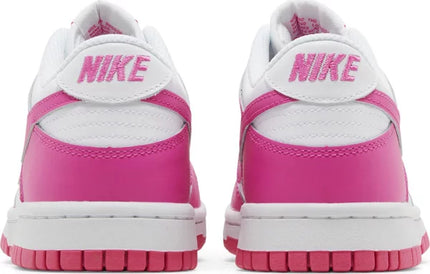 Nike Grade School Womens Dunk Low Sneakers - 'Laser Fuchsia'