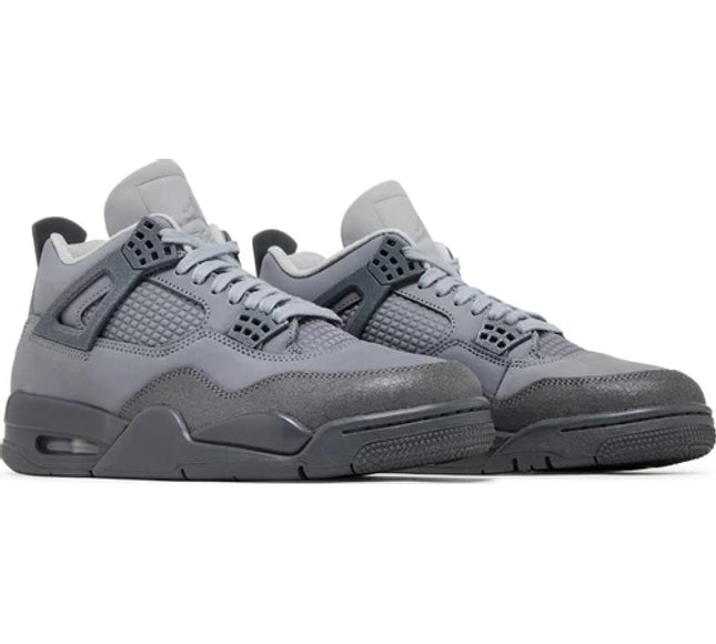 Nike Mens Air Jordan 4 Retro SE Sneakers - 'Wet Cement