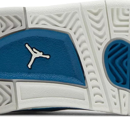 Nike Toddlers Air Jordan 4 Retro Sneakers - 'Military Blue' 2024