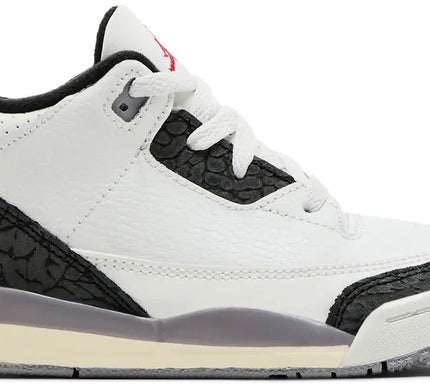 Nike Toddlers Air Jordan 3 Retro Sneakers - 'Cement Grey'
