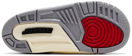Nike Toddlers Air Jordan 3 Retro Sneakers - 'Cement Grey'
