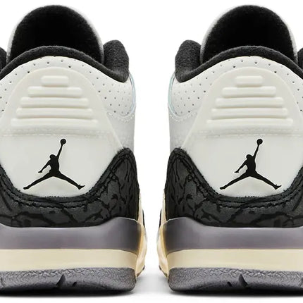Nike Toddlers Air Jordan 3 Retro Sneakers - 'Cement Grey'