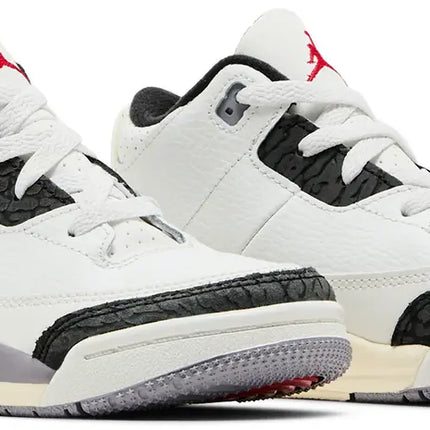 Nike Toddlers Air Jordan 3 Retro Sneakers - 'Cement Grey'