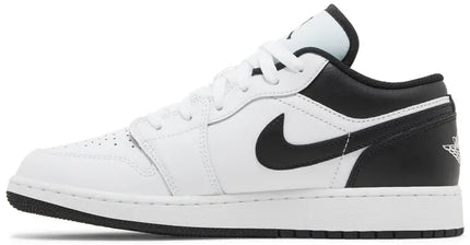 Nike Grade School Womens Air Jordan 1 Retro Low - 'White Black'