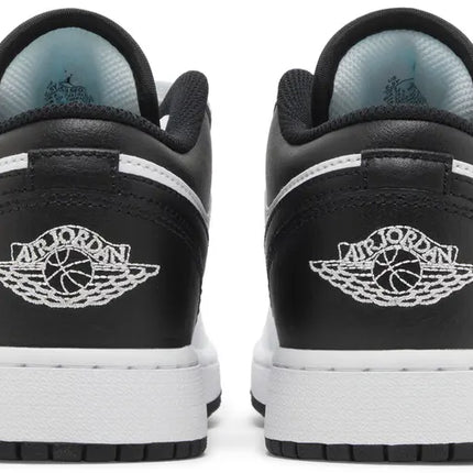 Nike Grade School Womens Air Jordan 1 Retro Low - 'White Black'