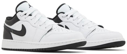 Nike Grade School Womens Air Jordan 1 Retro Low - 'White Black'