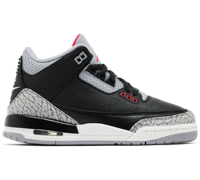 Nike Air Jordan 3 Retro OG GS 'Black Cement' 2024