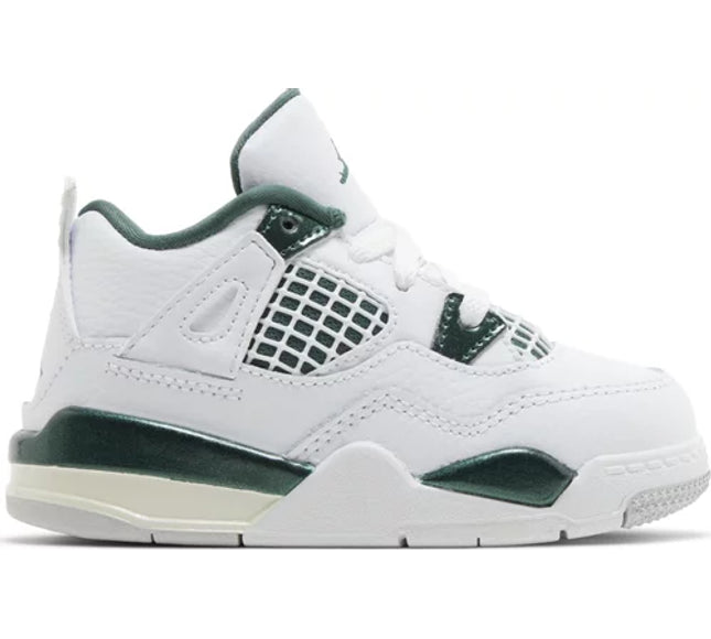 Nike Toddlers Air Jordan 4 Retro Sneakers - 'Oxidized Green'