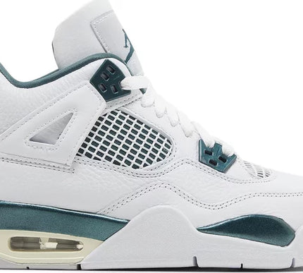 Nike Grade School Womens Air Jordan 4 Retro Sneakers - 'Oxidized Green'