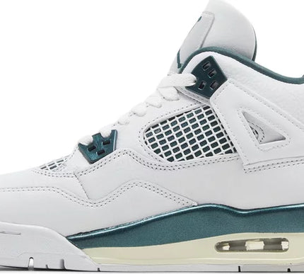 Nike Grade School Womens Air Jordan 4 Retro Sneakers - 'Oxidized Green'