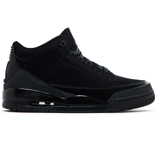 Nike Mens Air Jordan 3 Retro 'Black Cat' 2025