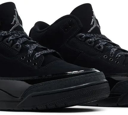 Nike Mens Air Jordan 3 Retro 'Black Cat' 2025