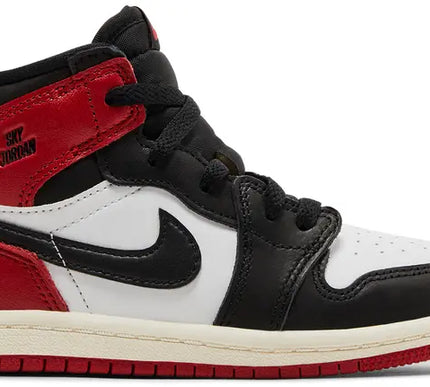 Nike Toddlers Air Jordan 1 Retro High OG TD - 'Black Toe Reimagined'