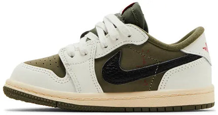 Travis Scott x Air Jordan 1 Retro Low OG SP TD 'Reverse Olive / Medium Olive'