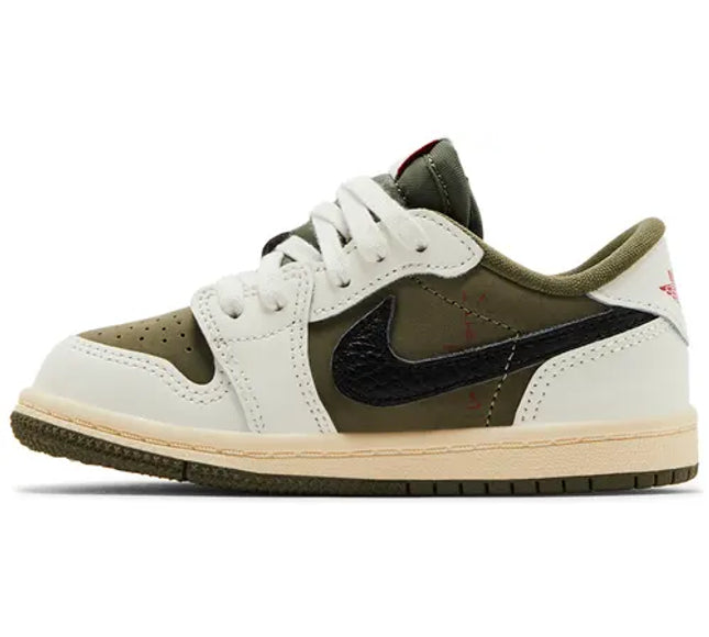 Travis Scott x Air Jordan 1 Retro Low OG SP TD 'Reverse Olive / Medium Olive'