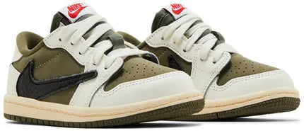 Travis Scott x Air Jordan 1 Retro Low OG SP TD 'Reverse Olive / Medium Olive'
