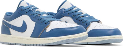 Nike Mens Air Jordan 1 Low SE Sneakers - 'Industrial Blue'