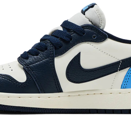 Air Jordan 1 Retro Low OG GS 'Obsidian UNC'