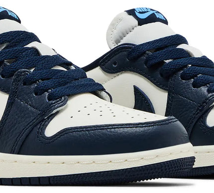 Air Jordan 1 Retro Low OG GS 'Obsidian UNC'