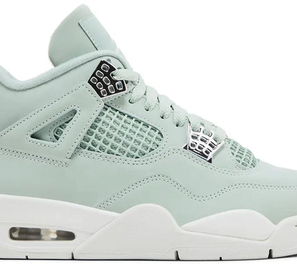 Nike Womens Air Jordan 4 Retro Sneakers - 'Abundance / Seafoam'