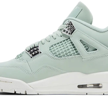 Nike Womens Air Jordan 4 Retro Sneakers - 'Abundance / Seafoam'