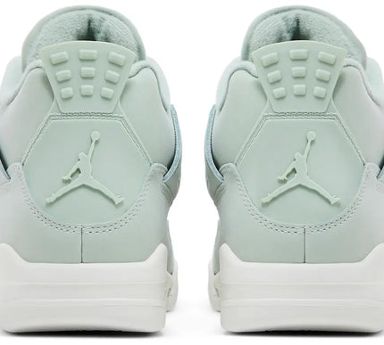 Nike Womens Air Jordan 4 Retro Sneakers - 'Abundance / Seafoam'