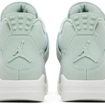 Nike Womens Air Jordan 4 Retro Sneakers - 'Abundance / Seafoam'