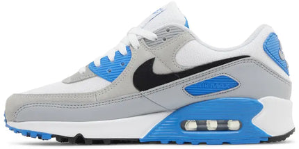 Nike Mens Air Max 90 Sneakers - 'Pure Platinum Photo Blue'