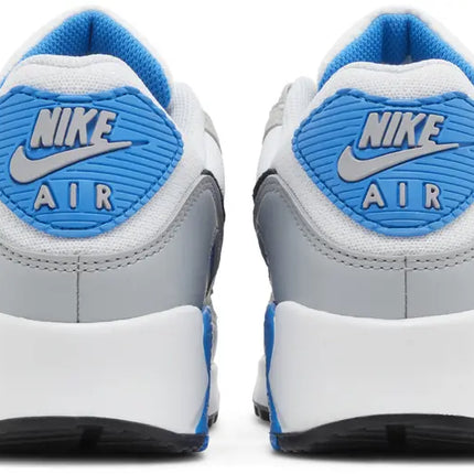 Nike Mens Air Max 90 Sneakers - 'Pure Platinum Photo Blue'