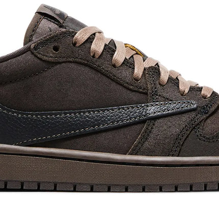 Nike Mens Jordan 1 Retro Low OG SP Travis Scott Velvet Brown
