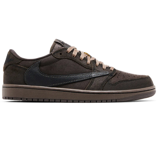 Nike Mens Jordan 1 Retro Low OG SP Travis Scott Velvet Brown