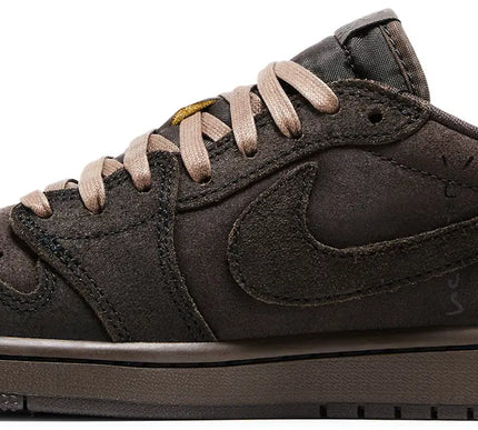 Nike Mens Jordan 1 Retro Low OG SP Travis Scott Velvet Brown