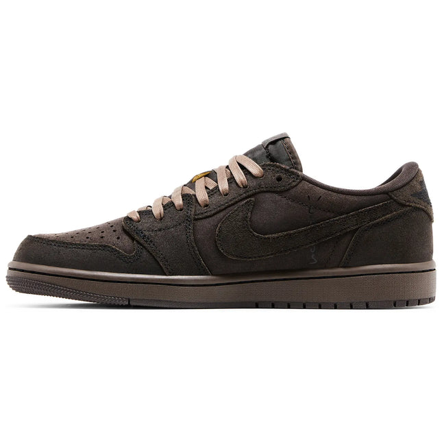 Nike Mens Jordan 1 Retro Low OG SP Travis Scott Velvet Brown