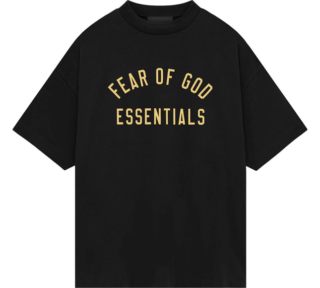 Fear of God Essentials Jersey Crewneck Tee 'Black'