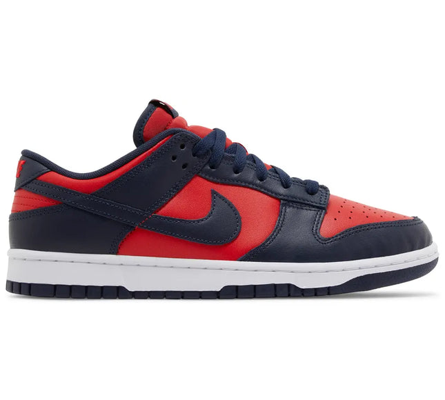 Nike Mens Dunk Low Sneakers - 'Red Obsidian Blue Co.Jp'