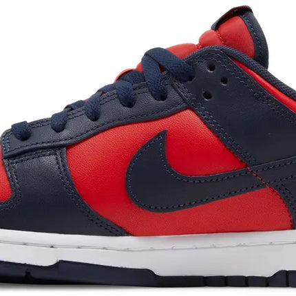 Nike Mens Dunk Low Sneakers - 'Red Obsidian Blue Co.Jp'