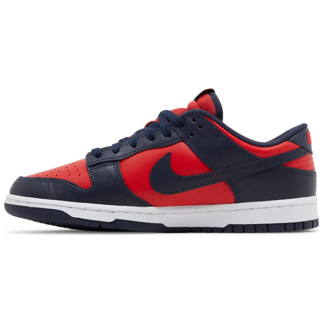 Nike Mens Dunk Low Sneakers - 'Red Obsidian Blue Co.Jp'