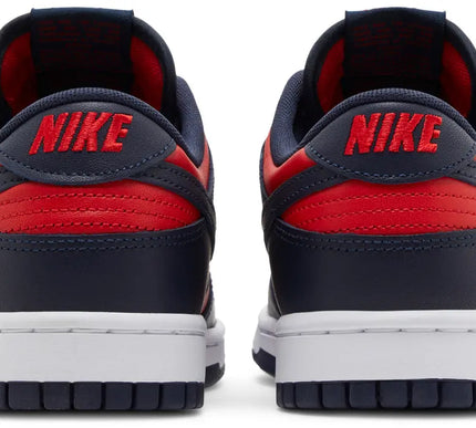 Nike Mens Dunk Low Sneakers - 'Red Obsidian Blue Co.Jp'