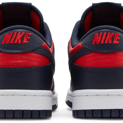 Nike Mens Dunk Low Sneakers - 'Red Obsidian Blue Co.Jp'