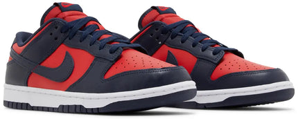 Nike Mens Dunk Low Sneakers - 'Red Obsidian Blue Co.Jp'